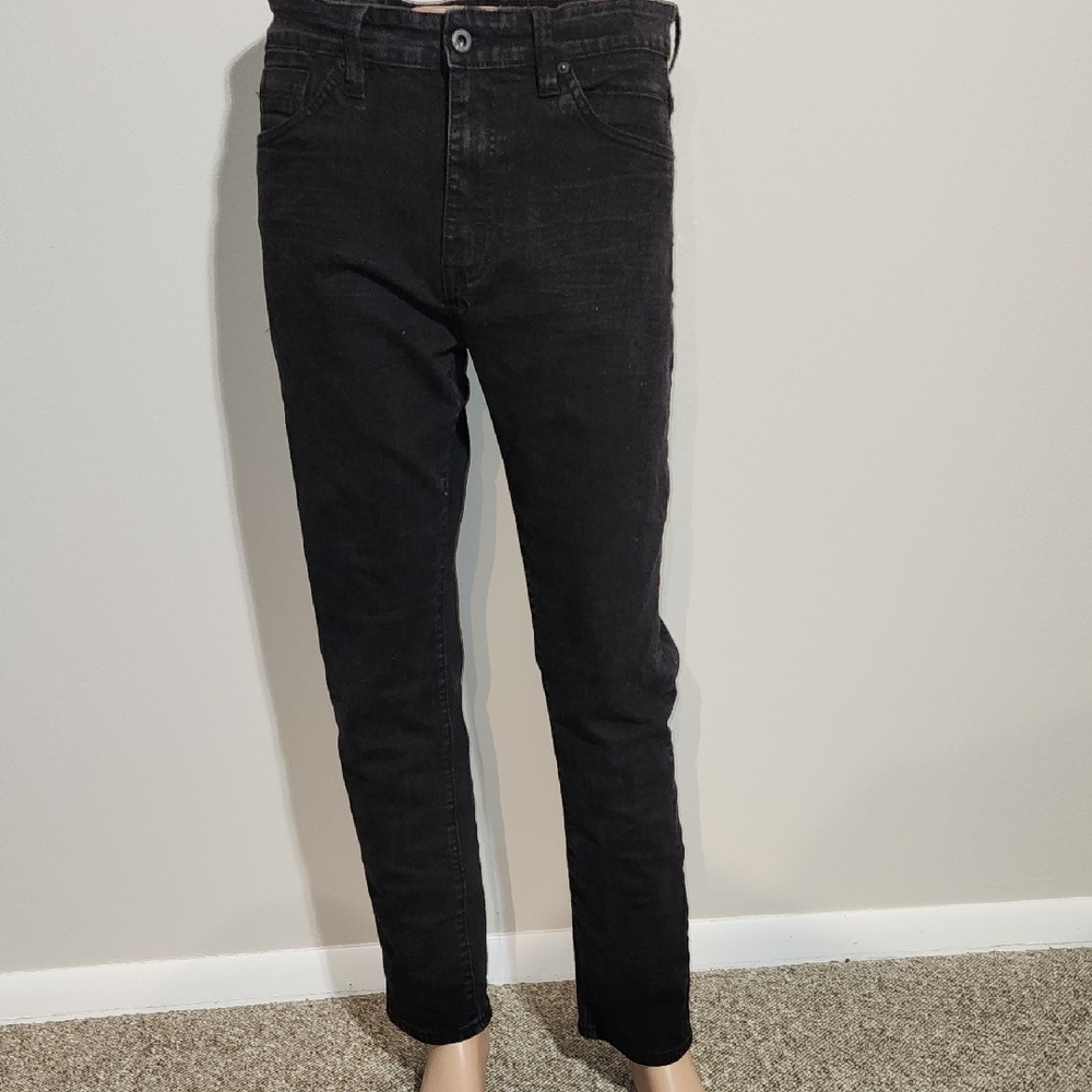 Kenneth Cole Men's Black Skinny Jeans